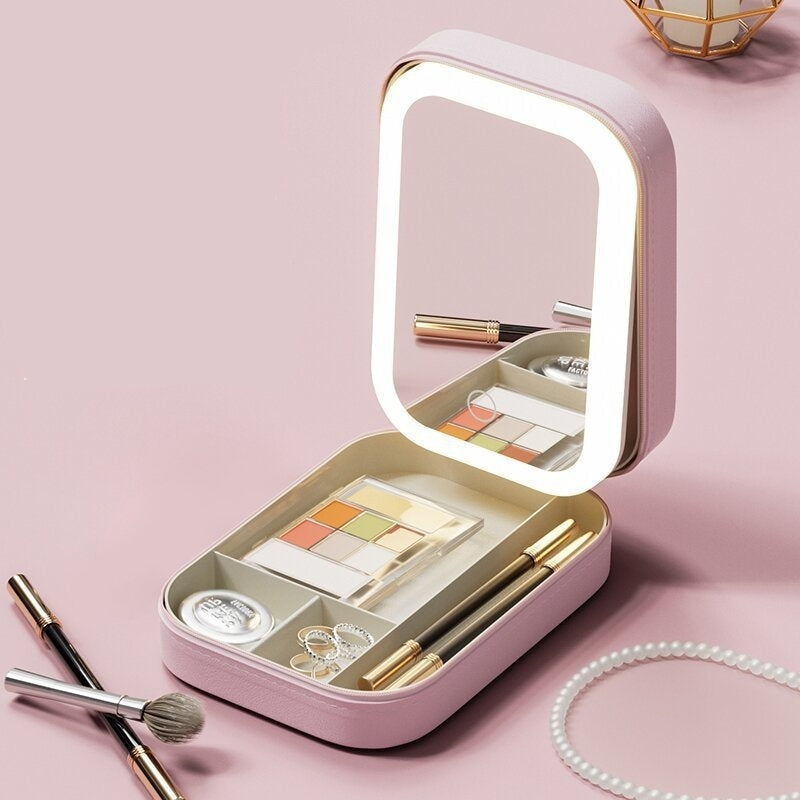 Lighted Cosmetic Storage Case