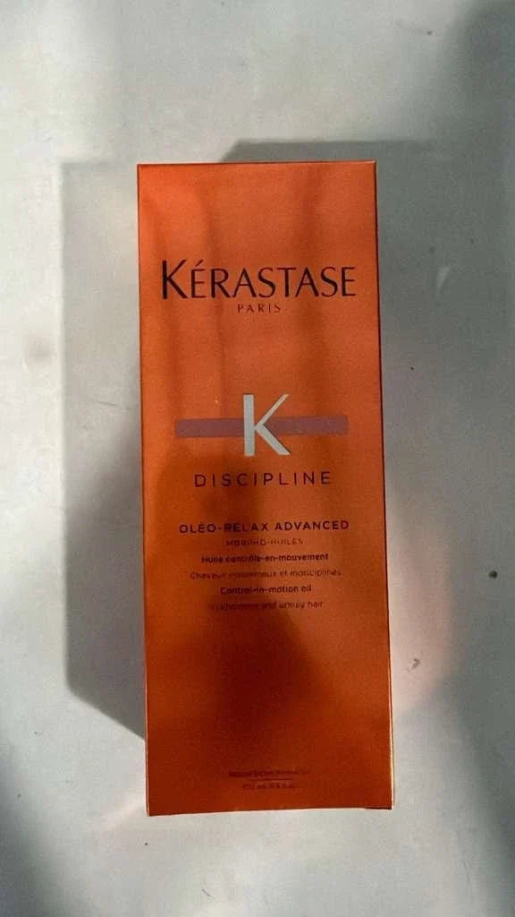 Kerastase Discipline Oleo-Relax Advanced Hair Smoothing Oil 3.4oz / 100ml Fit And Glow