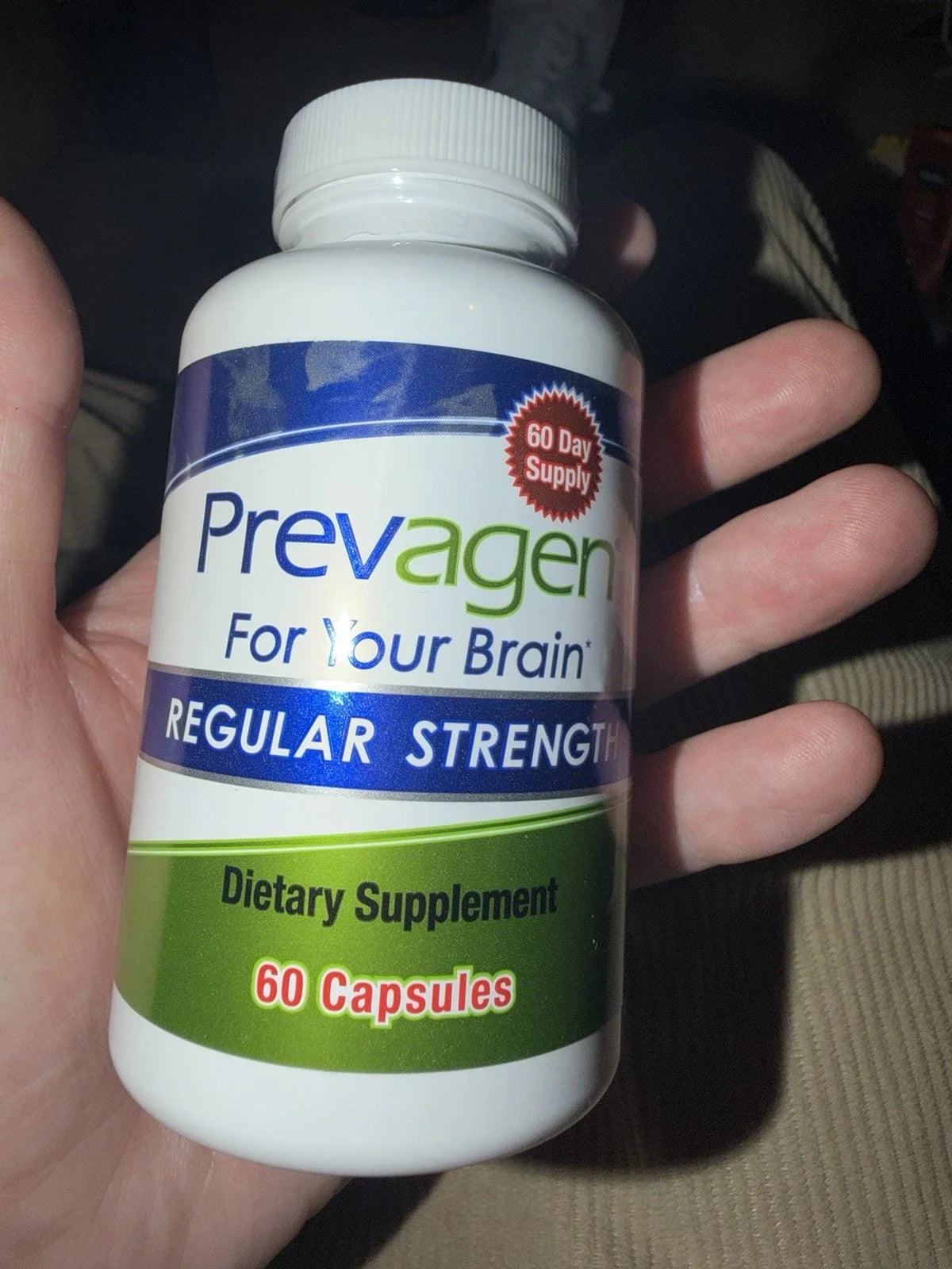 Prevagen Regular Strength 10mg 60 Capsules Brain Health Supplement NEW SEALED Fit And Glow