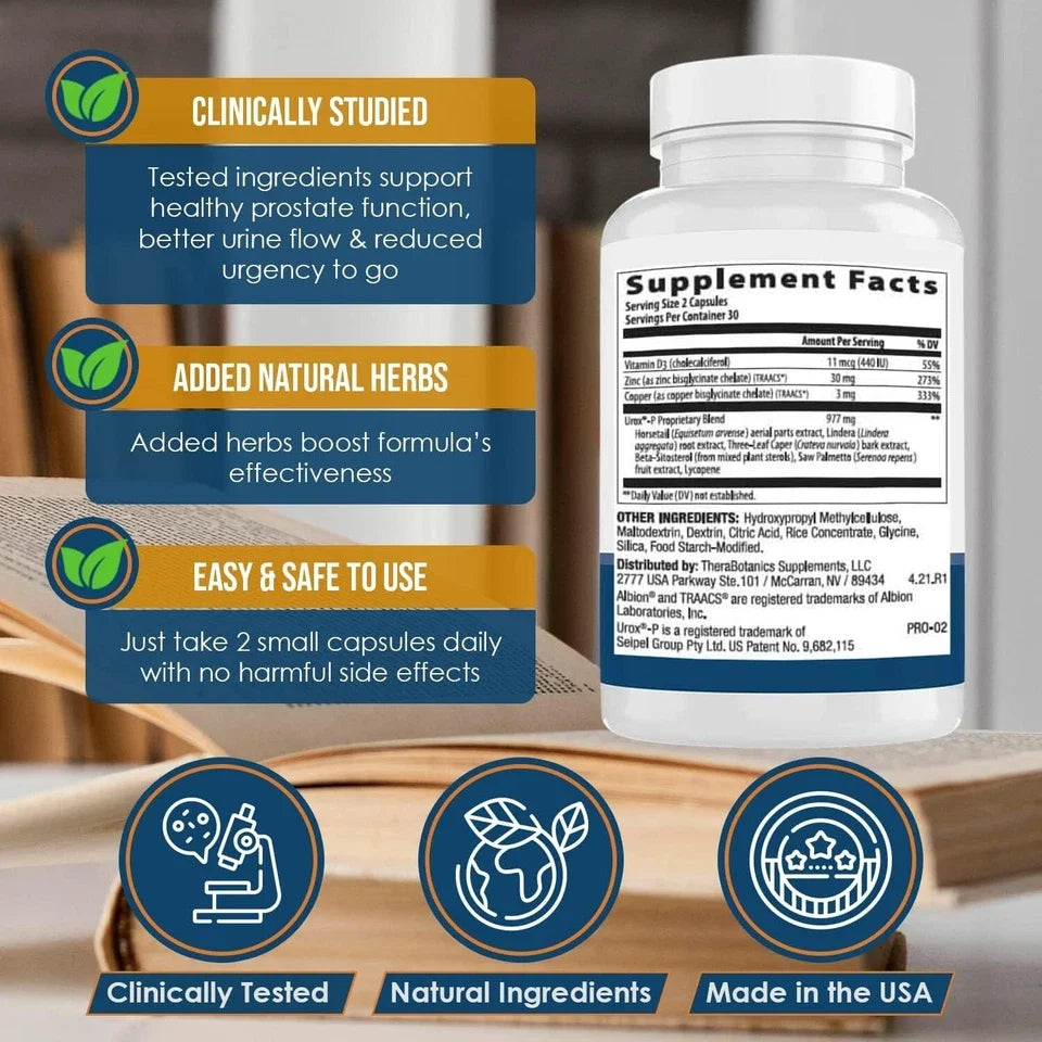 Advanced Men's Prostate Support by Ideal Prostate Plus with Saw Palmetto, Lycope Fit And Glow