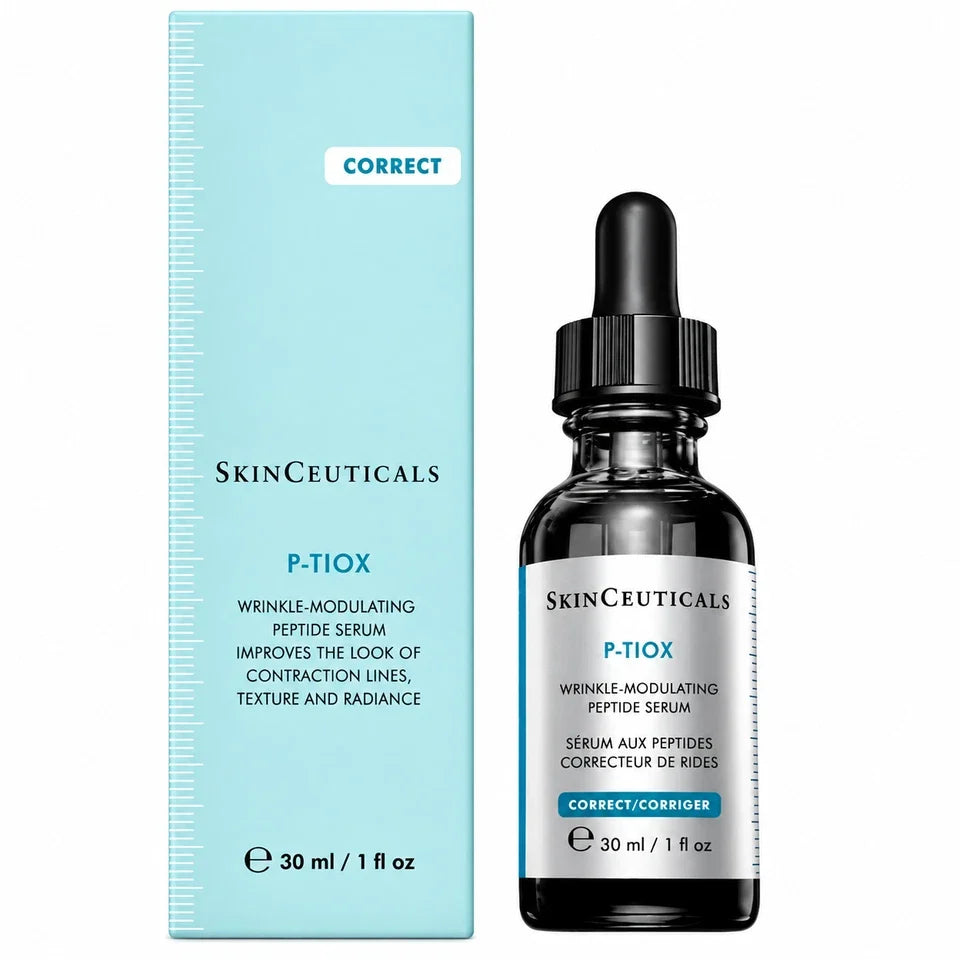 NEW Skinceuticals P-TIOX Wrinkle-Modulating Peptide Serum 1 fl oz/30ml SEALED Fit And Glow