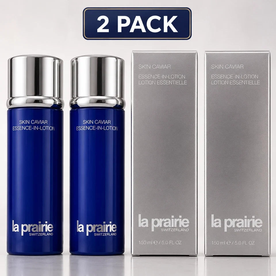 2 pack La Prairie Skin Caviar Essence-In-Lotion 5oz / 150ml Fit And Glow
