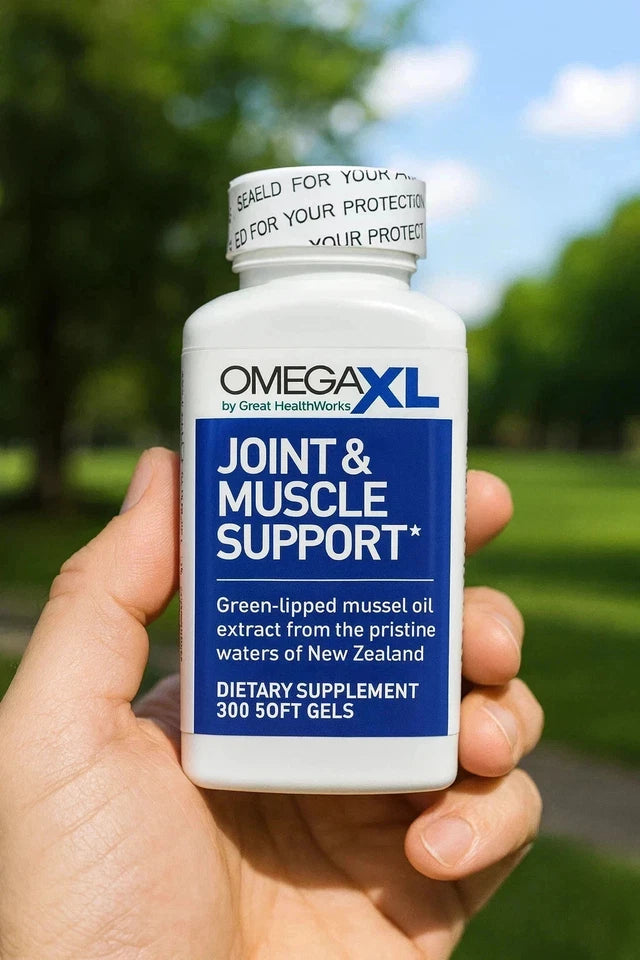 FRESH Omega-XL 300 Count Softgels Joint Pain Relief, Potent Small Softgel