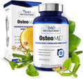 1MD Nutrition OsteoMD for Comprehensive Support - Supplement for Women and Men - Promote Density w/Vitamin D - Hydroxyapatite w/Vitamin D3 & K2-90 Capsules Fit And Glow